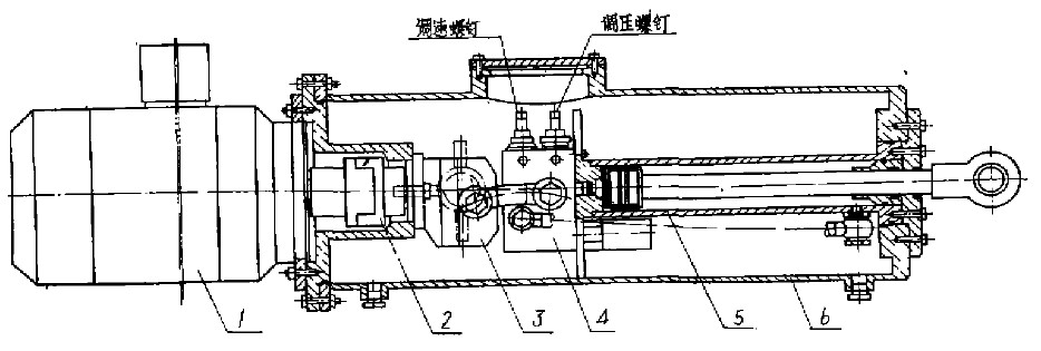 電動液壓推動器結構圖